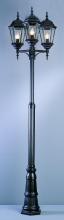Trans Globe 4995 BK - 3 LT OUTDOOR POLE